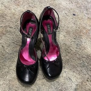 Vintage Hot topic high heel shoes size 7